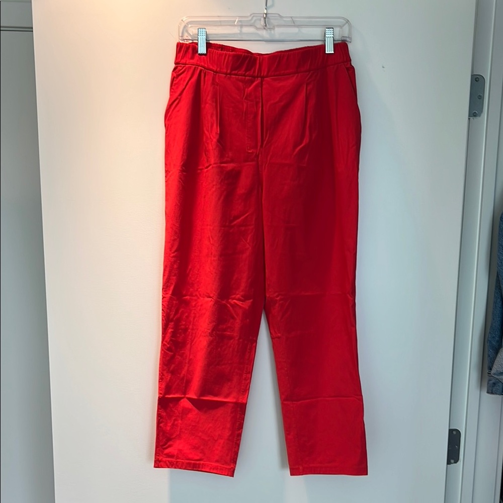 LULULEMON Red Work Pants Thin and Breathable Material
